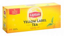Чай "Lipton" черный пакет 25 шт (4823084200038)