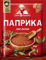 Паприка мелена, 15г (100шт)(10бл.х10шт) ТМ "ЦветАромат" (48120750540)