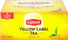 Чай "Lipton" чорний пакет 100 шт (4823084200014)