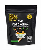 "Real HAPPY" Суп гороховий (продукт сухий концентрований) 6 порцій 1,5л 232 гр.  (4820259550059)