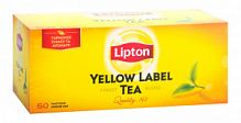 Чай "Lipton" чорний пакет 50 шт (4823084200021)