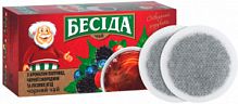 Чай "Бесіда" чорний лісова ягода пакет 24 шт (4823084201530)