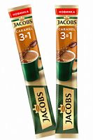 Кава "Jacobs" Caramel 3-в-1 стік 24 шт (4820206290588)